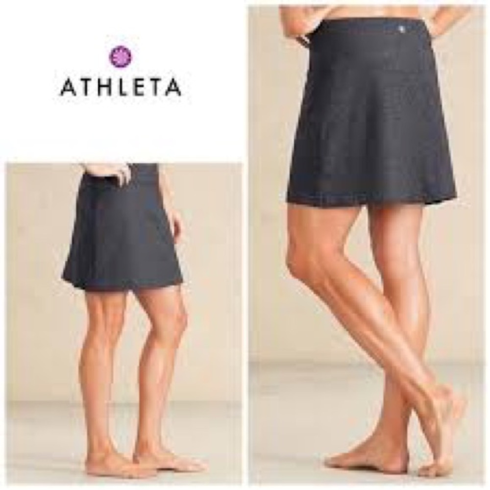 Athleta Grey Sweet Sports Skort